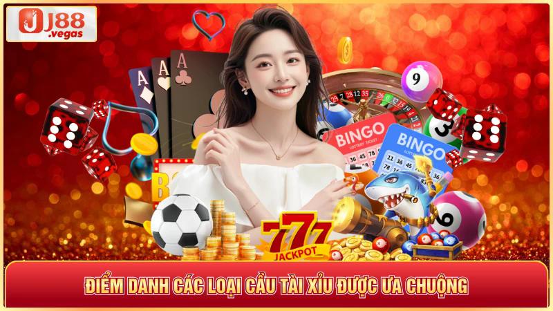 Điểm danh các loại cầu tài xỉu được ưa chuộng
